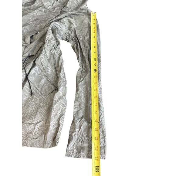 Simply Vera Vera Wang M Animal Print Jacket Gray - Picture 13 of 14